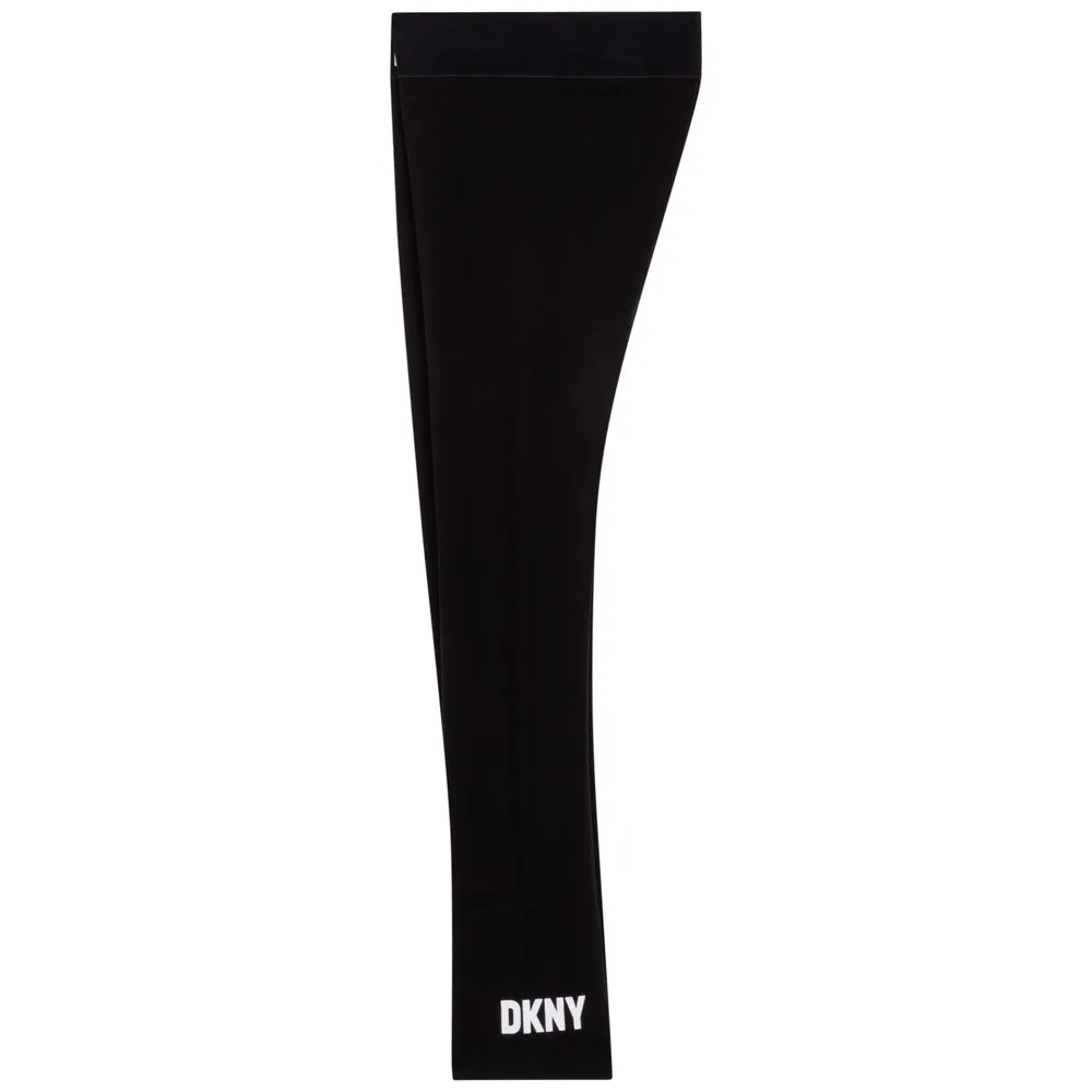Dkny D34a64 Leggings, Black, 8Y Dkny D34a64 Leggings, Black, 8Y