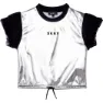 Dkny D35r74-016 Kortarmet T-skjorte, Grey, 8Y
