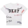 Dkny D35s00 Kortarmet T-skjorte, White, 14Y