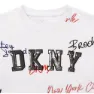 Dkny D35s00 Kortarmet T-skjorte, White, 14Y