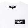 Dkny D35s30 Kortarmet T-skjorte, White, 12Y