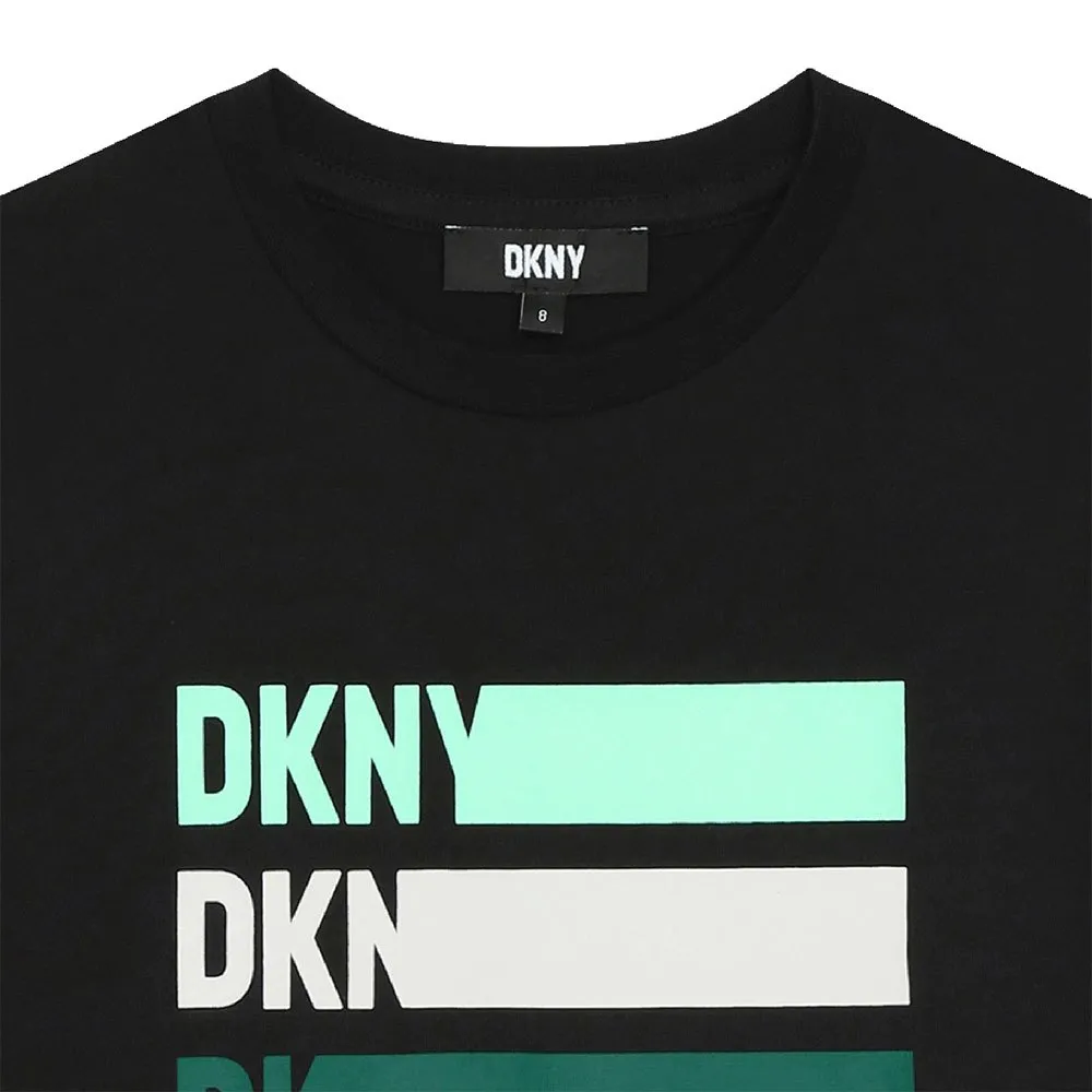 Dkny D60024 Kortarmet T-skjorte, Black, 10Y Dkny D60024 Kortarmet T-skjorte, Black, 10Y