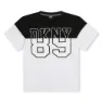 Dkny D60027 Kortarmet T-skjorte, Multicolor, 5Y