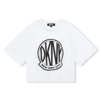 Dkny D60244 Kortarmet T-skjorte