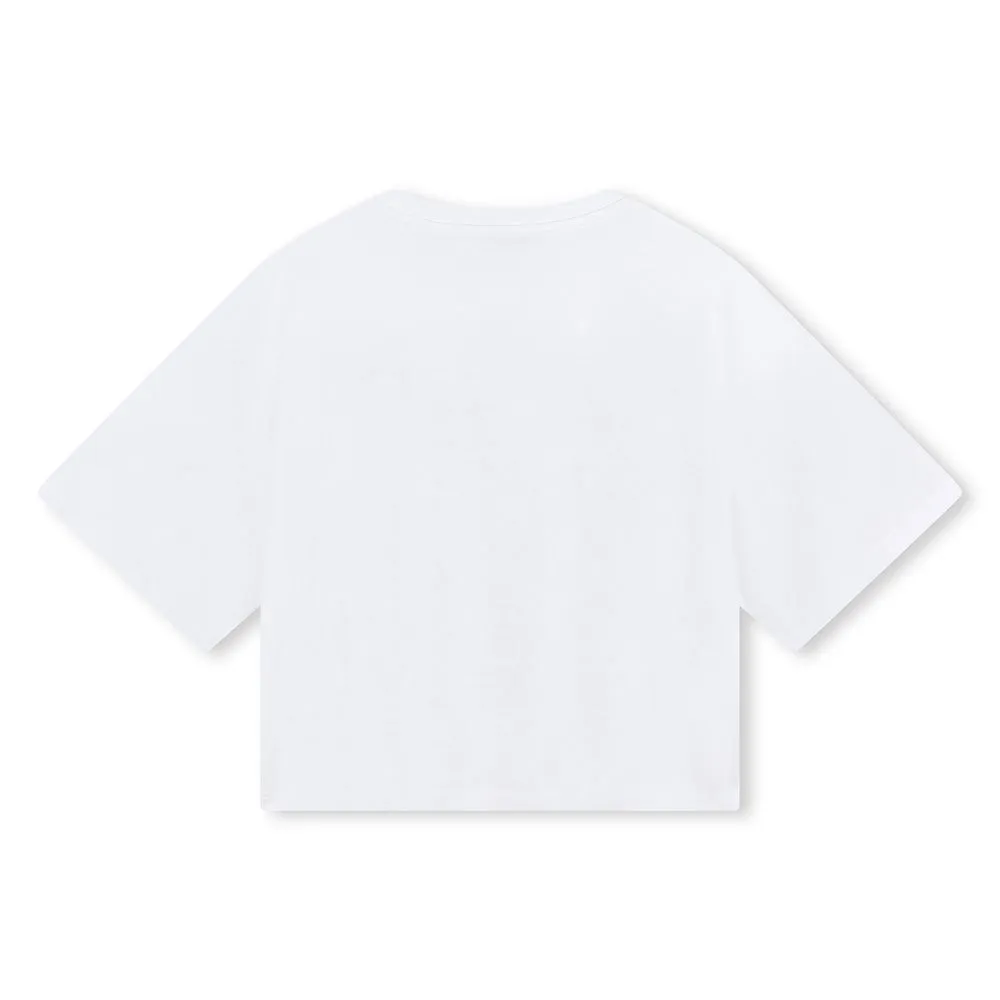 Dkny D60244 Kortarmet T-skjorte, White, 16Y Dkny D60244 Kortarmet T-skjorte, White, 16Y
