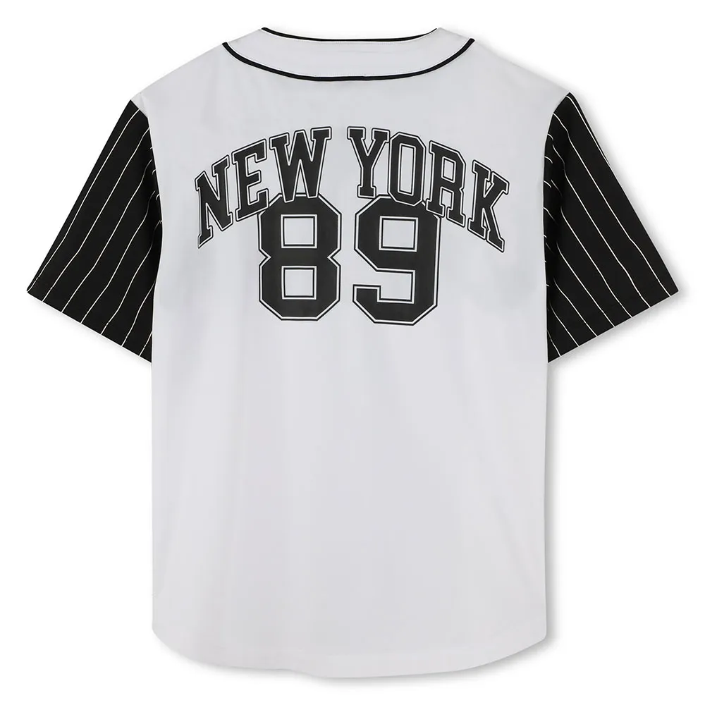 Dkny D62294 Kortarmet Skjorte, White, 4Y
