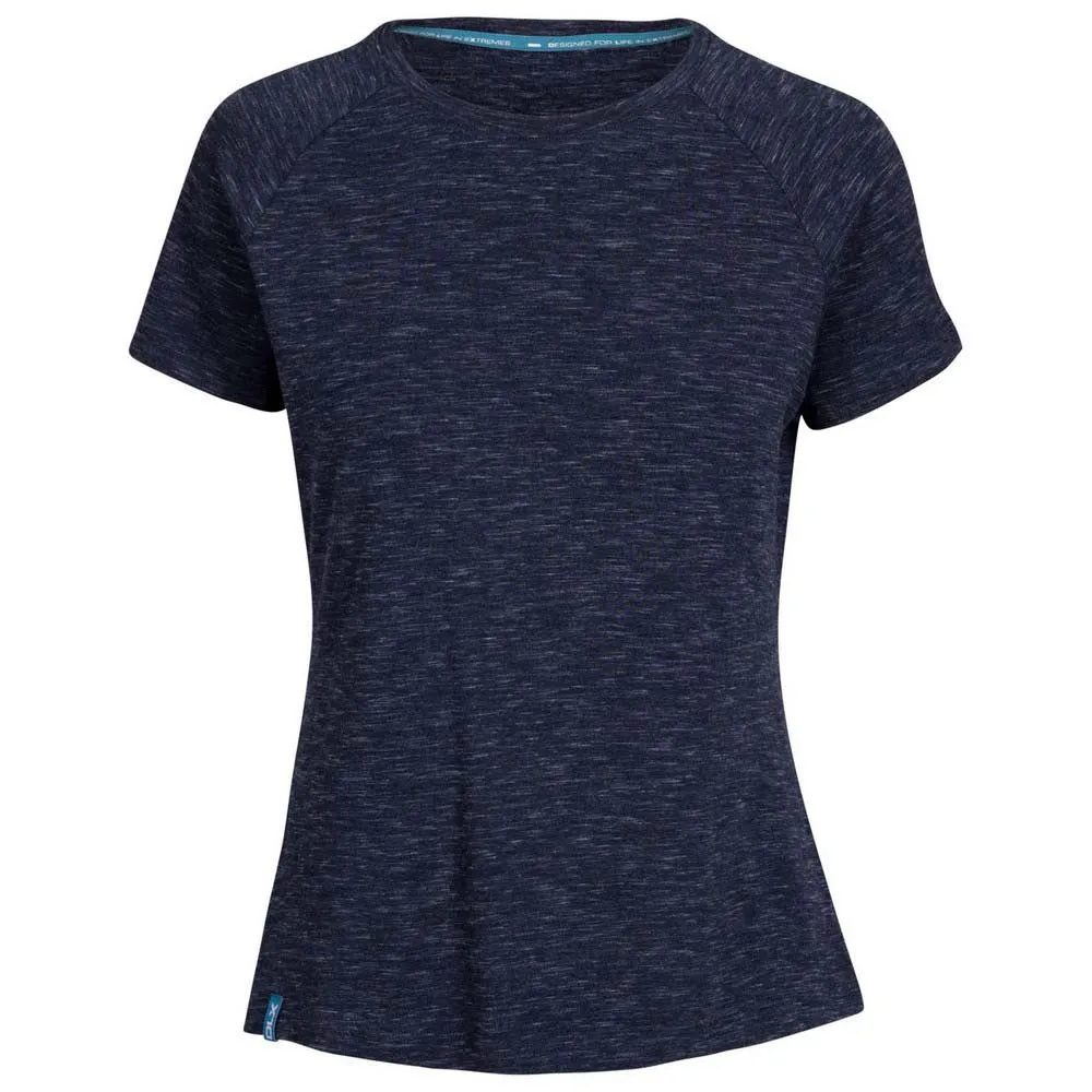 Dlx Katie Kortarmet T-skjorte, Navy marl