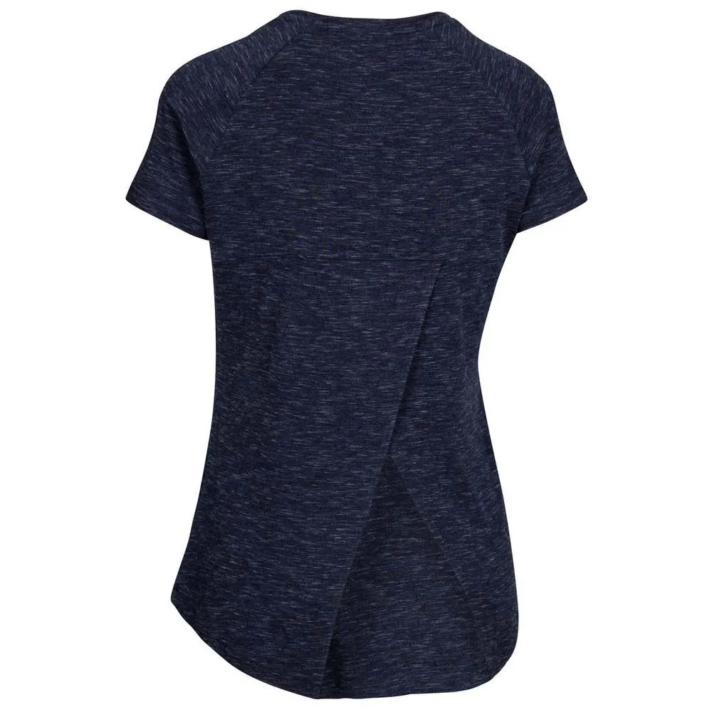 Dlx Katie Kortarmet T-skjorte, Navy marl