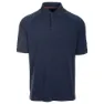 Dlx Kelleth Kortermet Poloskjorte, Navy marl