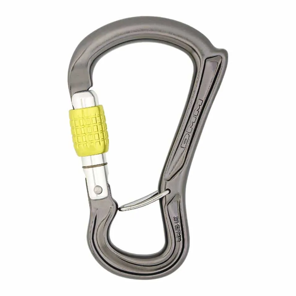 DMM Ceros Screwgate, Blt/lime, One Size
