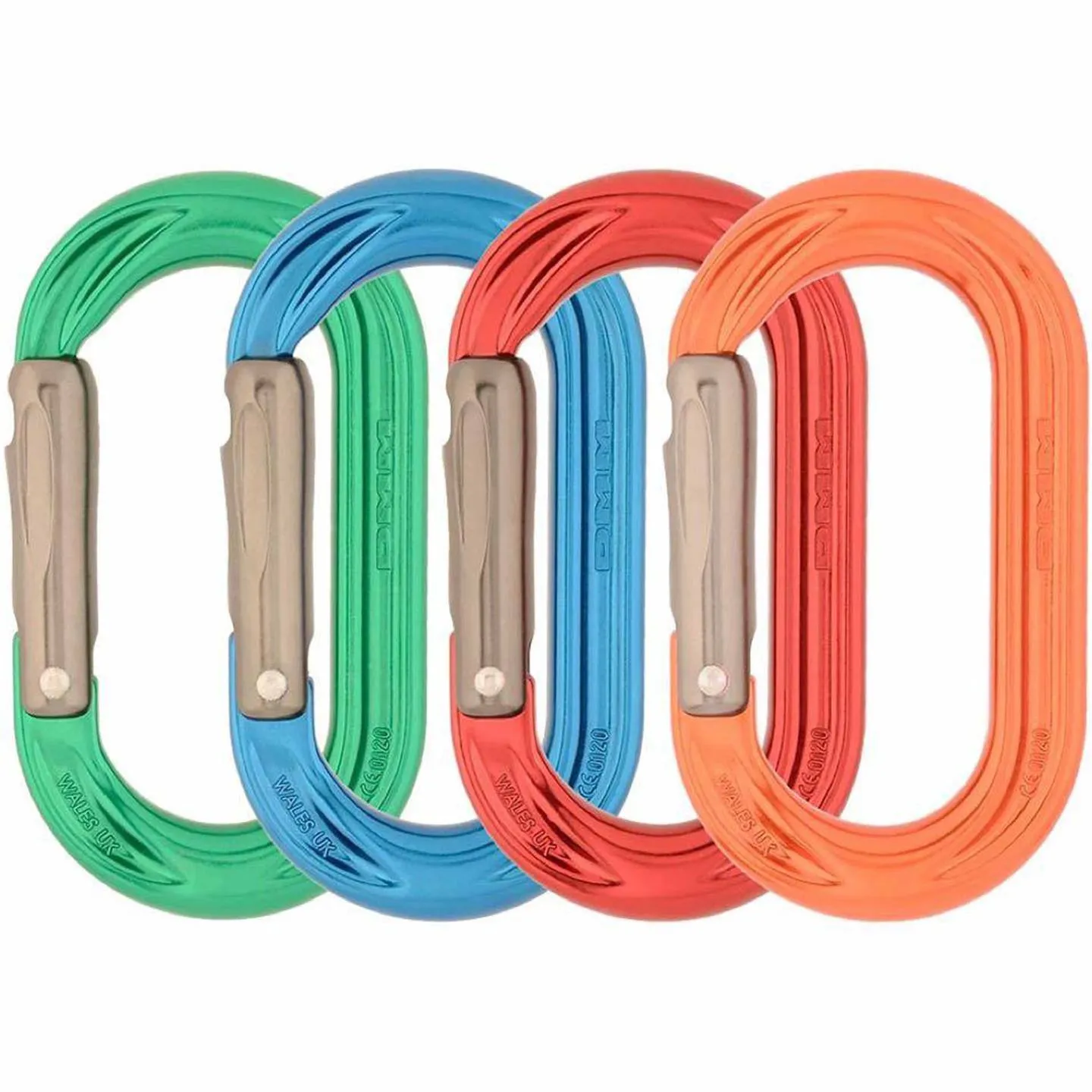 DMM PerfectO Straight Gate Rack 4 Pack