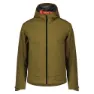Burnished green / fire red