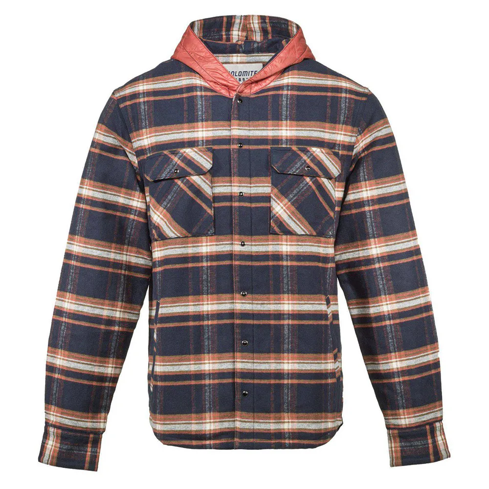 Dolomite Con Capucha Overshirt Quilted Jakke