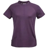 Dolomite Cristallo merino Zip Kortarmet T-skjorte