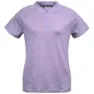 Dolomite Cristallo merino Zip Kortarmet T-skjorte