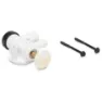 Dometic Toalettvannsventilsett, White / black, One Size