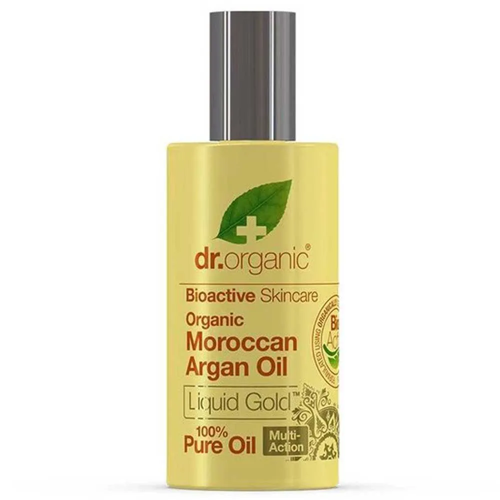 Dr. Organic Marokkansk Arganolje Ren Olje 50ml, White / brown, 50ml