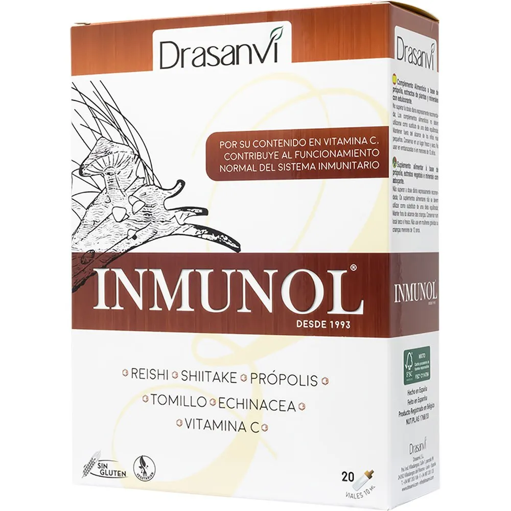 Drasanvi Inmunol-hetteglass 10ml 20 Enheter, Multicolour, One Size Drasanvi Inmunol-hetteglass 10ml 20 Enheter, Multicolour, One Size