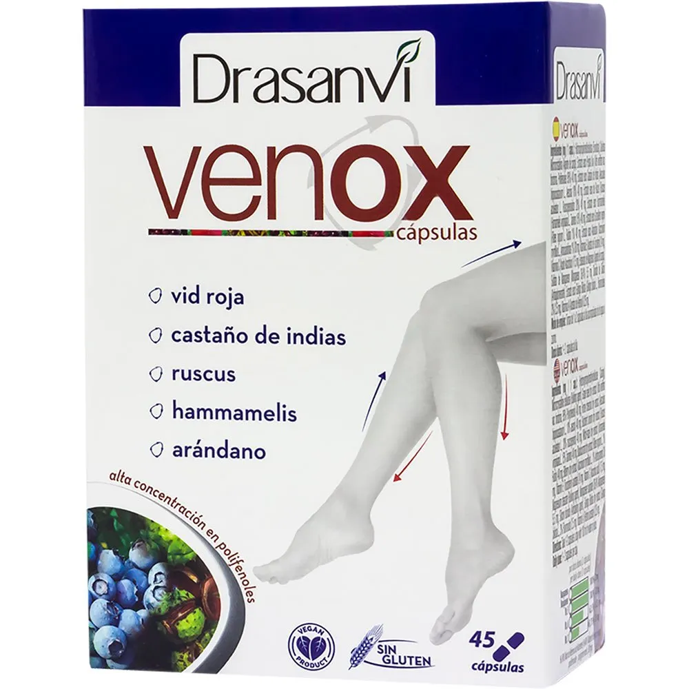 Drasanvi Venox Kapsler 45 Enheter, Multicolour, One Size Drasanvi Venox Kapsler 45 Enheter, Multicolour, One Size