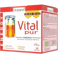 Drasanvi Vitalpur Energidrikk Enkeltdoseboks 15ml 20 Enheter