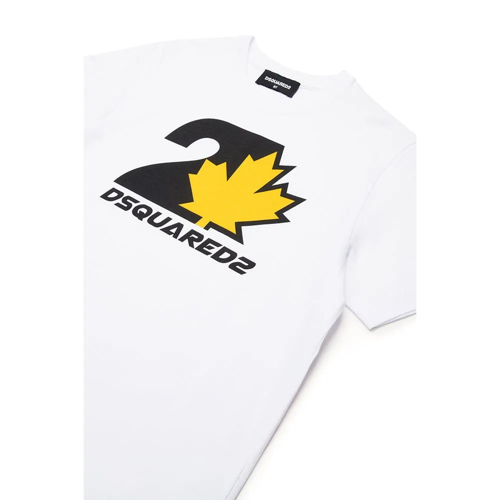 Dsquared2 Dq2471 Kortarmet T-skjorte Dsquared2 Dq2471 Kortarmet T-skjorte