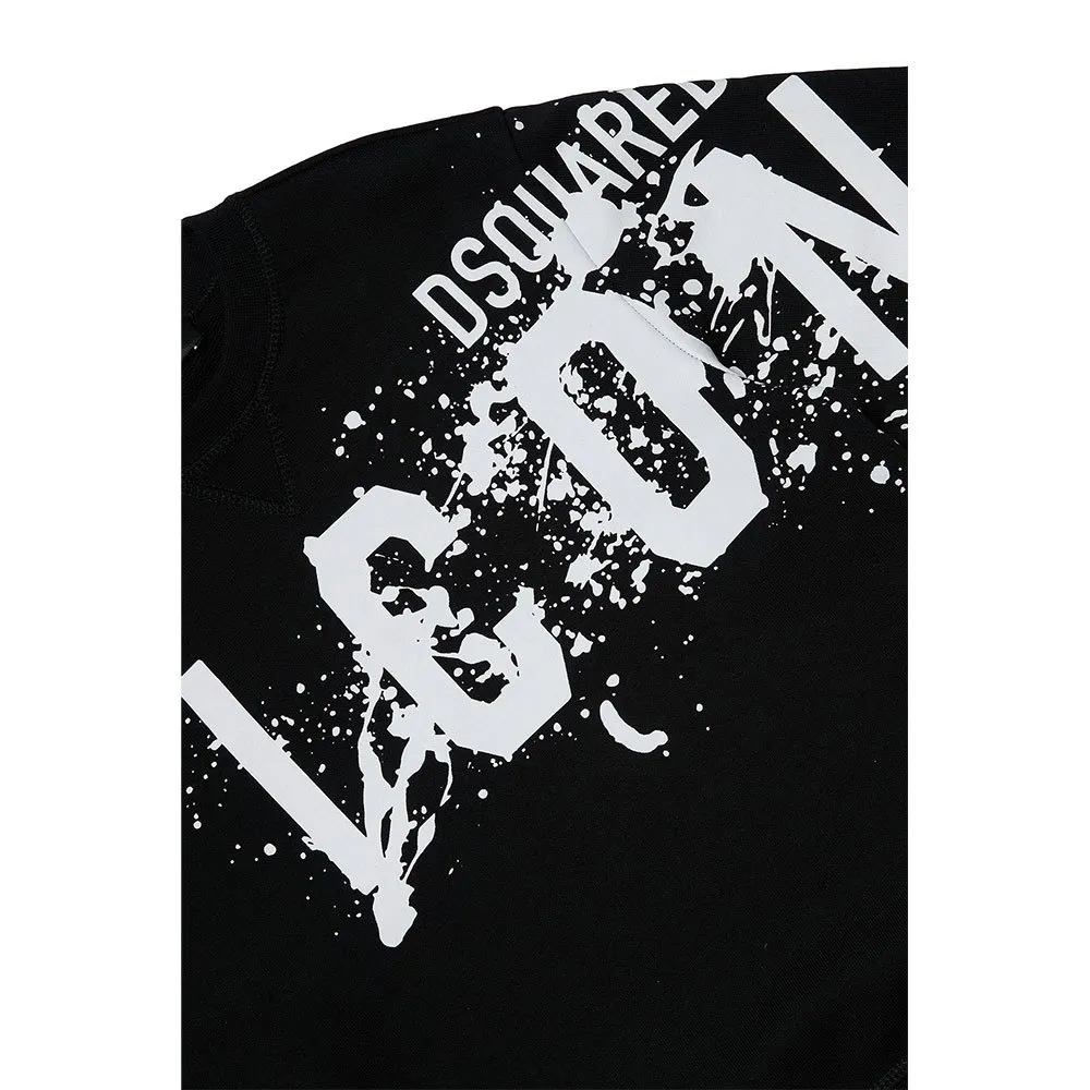 Dsquared2 Relax Icon Genser, Black, 10Y Dsquared2 Relax Icon Genser, Black, 10Y