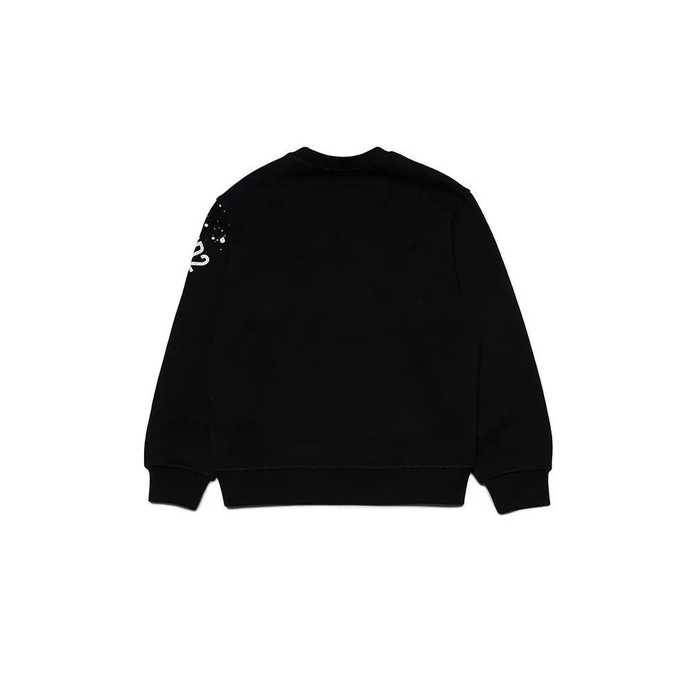 Dsquared2 Relax Icon Genser, Black, 10Y Dsquared2 Relax Icon Genser, Black, 10Y