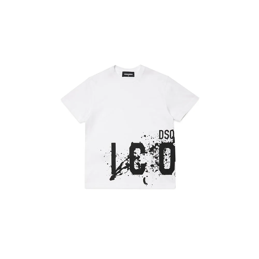 Dsquared2 Relax Icon Kortarmet T-skjorte Dsquared2 Relax Icon Kortarmet T-skjorte