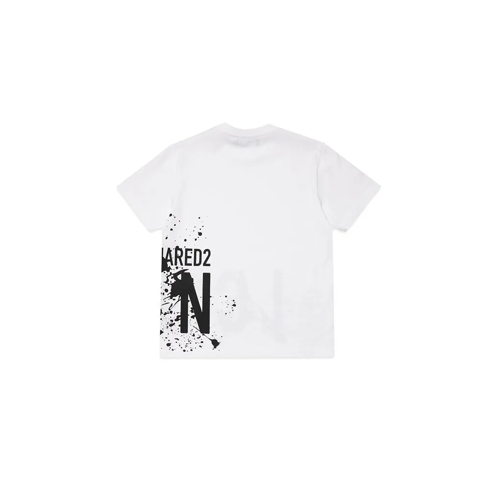 Dsquared2 Relax Icon Kortarmet T-skjorte Dsquared2 Relax Icon Kortarmet T-skjorte