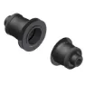 DT Swiss 135.0/qr Micro Spline Shimano Baknavadapter, Black, One Size