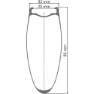 DT Swiss Arc 1100 Dicut 80 Disc Cl Tubeless + Continental Aero 111 700 X 26 Forhjul For Landeveissykkel, Black, 12 x 100mm