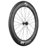 DT Swiss Arc 1400 Dicut 62 Disc Cl Tubeless + Continental Aero 111 700 X 26 Forhjul For Landeveissykkel, Black, 12 x 100mm