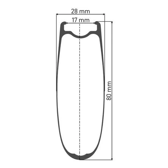 DT Swiss Arc 1400 Dicut 80 Tubeless Forhjul For Landeveissykkel, Black, 5 x 100mm DT Swiss Arc 1400 Dicut 80 Tubeless Forhjul For Landeveissykkel, Black, 5 x 100mm