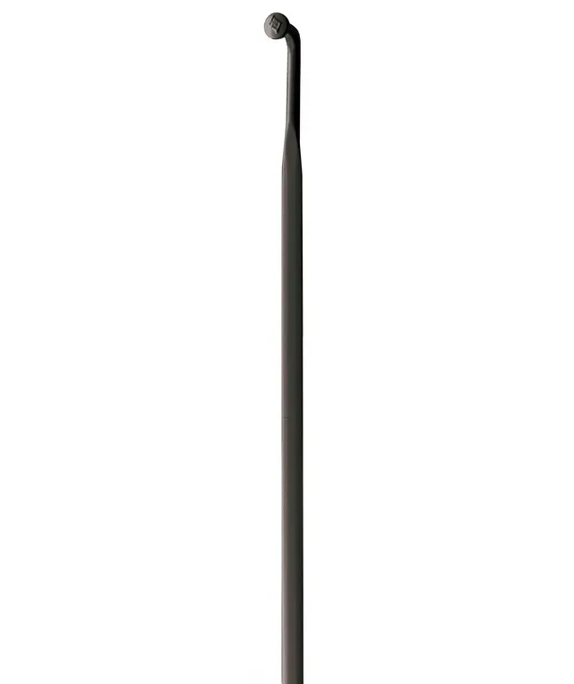 DT Swiss Eiker DT 2,0/1,25/2,3 x 298mm Aero Comp j-bend, Svart
