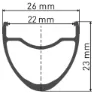 DT Swiss Er 1600 Spline 30 Disc Cl Tubeless + Continental Gp5000 Str 700 X 30 Landeveissykkelens Bakhjul, Black, 12 x 142mm, Shimano/Sram HG