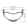 DT Swiss Exc 1200 Spline 35 27.5´´ Cl Disc Terrengsykkel Forhjul, Black, 15 x 110mm