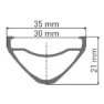 DT Swiss FR 1500 Classic 27.5" Bakhjul