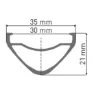 DT Swiss FR 541 Disc 27.5" Felg