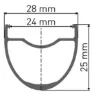 DT Swiss G 1800 Spline Bakhjul
