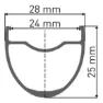 DT Swiss G 1800 Spline Framhjul