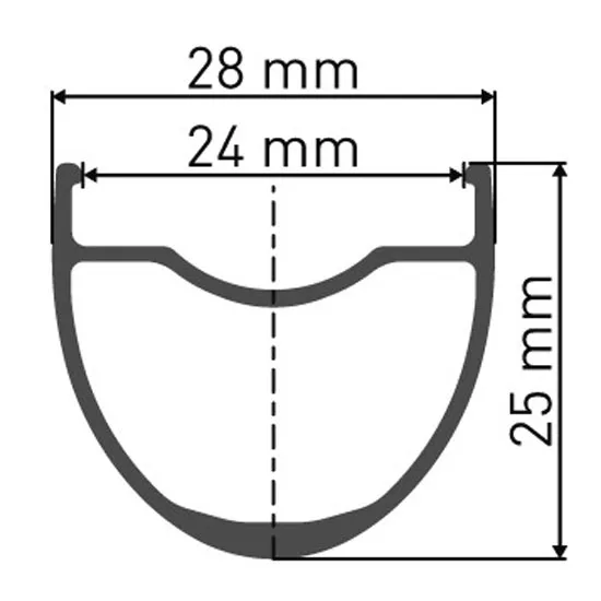 DT Swiss G 540 DB 28" Felg