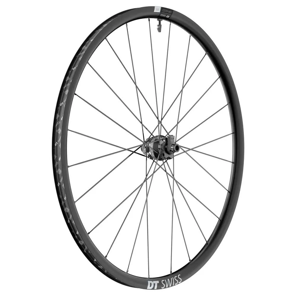 DT Swiss Gr 1600 Spline Dynamo Disc Cl Tubeless Forhjul For Landeveissykkel, Black, 12 x 100mm DT Swiss Gr 1600 Spline Dynamo Disc Cl Tubeless Forhjul For Landeveissykkel, Black, 12 x 100mm