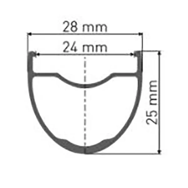 DT Swiss GR 531 28H 700C Felg
