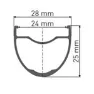 DT Swiss GR 531 28H 700C Felg