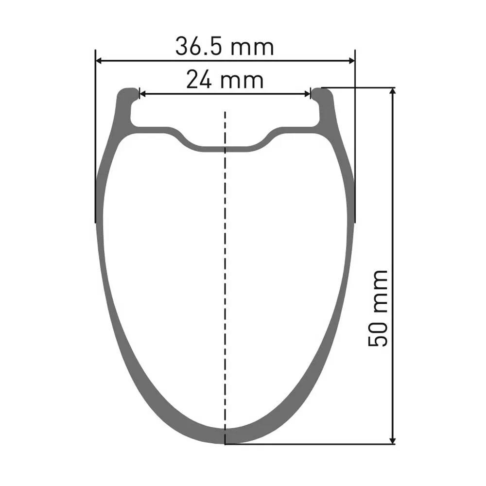 DT Swiss GRC 1100 700C Dicut 50 Bakhjul
