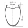 DT Swiss GRC 1400 700C Dicut 50 Bakhjul