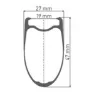 DT Swiss Hec 1400 Spline 19 Cl Disc Tubeless Landeveissykkelens Bakhjul, Black, 12 x 148mm, Shimano/Sram HG
