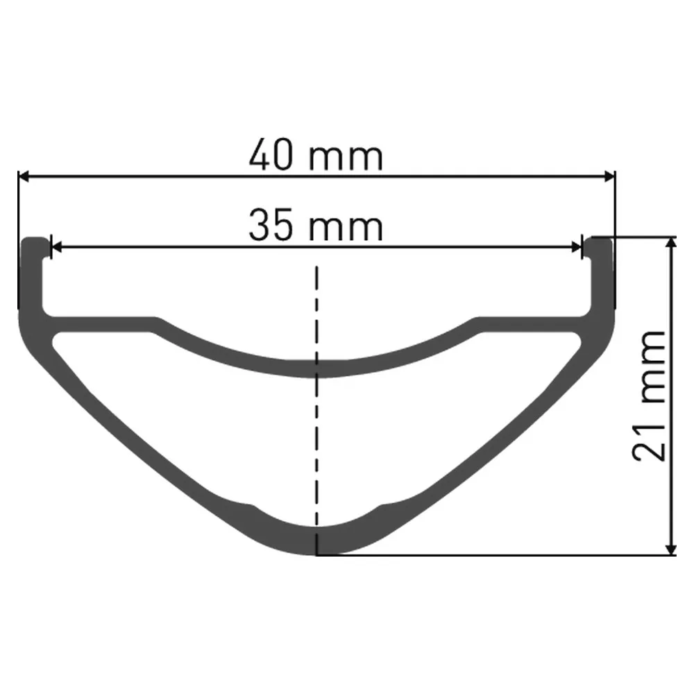 DT Swiss Hx 1700 Spline 35 29´´ Cl Disc Tubeless Forhjul, Black, 15 x 110mm DT Swiss Hx 1700 Spline 35 29´´ Cl Disc Tubeless Forhjul, Black, 15 x 110mm
