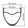 DT Swiss P 1800 Spline Bakhjul