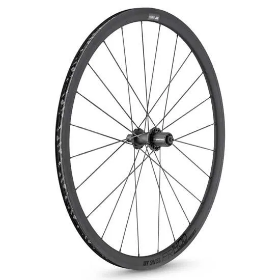 DT Swiss Pr 1400 Dicut 32 Disc Tubeless Landeveishjulsett, Black, 5 x 100/5 x 130mm, Shimano/Sram HG